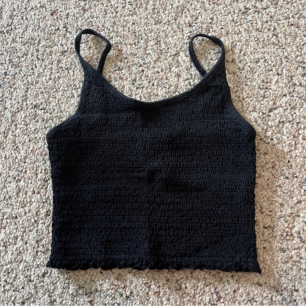 Hollister Smocked Women's Top Small Y2K
